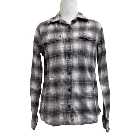 Carhartt Tops - Carhartt Purple Plaid Hamilton Button Up Flannel Shirt
